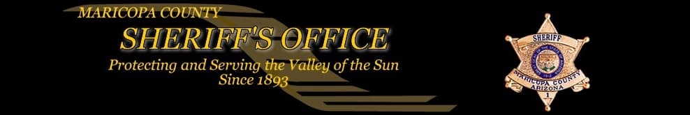 The image displays the text "F'S OFFICE" in large, bold, golden letters against a dark background, with the text "Serving the Valley of the Sun since 1893" below it.